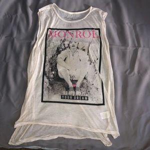 Marilyn Monroe See-thru Tank